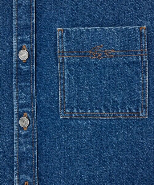 LACOSTE / ラコステ Gジャン・デニムジャケット | ウィメンズワーク デニムシャツジャケット / カバーオール | 詳細12