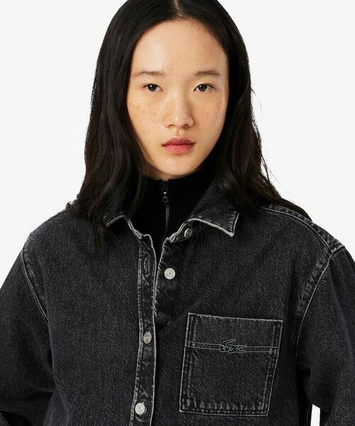 LACOSTE / ラコステ Gジャン・デニムジャケット | ウィメンズワーク デニムシャツジャケット / カバーオール | 詳細14