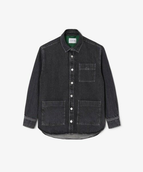 LACOSTE / ラコステ Gジャン・デニムジャケット | ウィメンズワーク デニムシャツジャケット / カバーオール | 詳細17