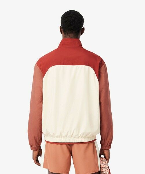 LACOSTE / ラコステ ブルゾン | トリコカラーリング撥水トラックジャケット | 詳細2