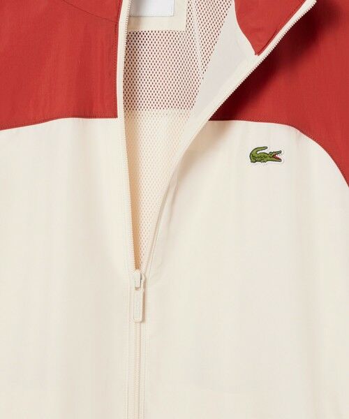 LACOSTE / ラコステ ブルゾン | トリコカラーリング撥水トラックジャケット | 詳細4