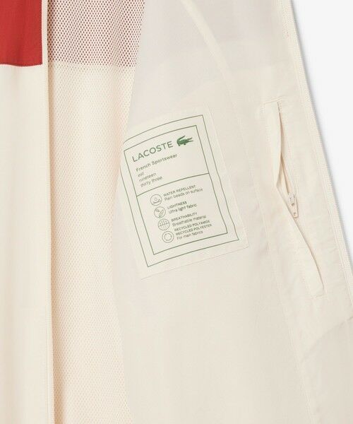 LACOSTE / ラコステ ブルゾン | トリコカラーリング撥水トラックジャケット | 詳細6
