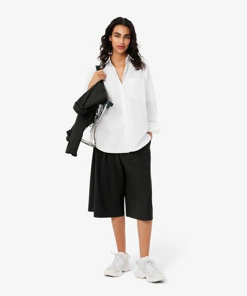 LACOSTE / ラコステ シャツ・ブラウス | コットンポプリン オーバーサイズストライプシャツ | 詳細8