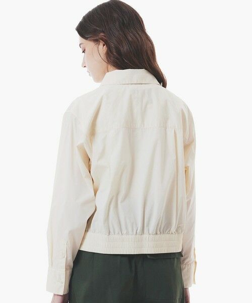セール】 クロップド丈 ウエストシャーリングシャツ ショート