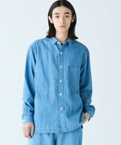 LACOSTE / ラコステ シャツ・ブラウス | コットンリネンデニムシャツジャケット