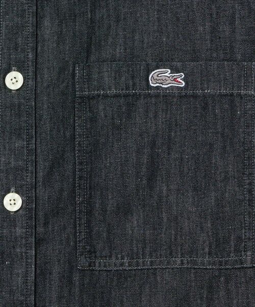 LACOSTE / ラコステ シャツ・ブラウス | コットンリネンデニムシャツジャケット | 詳細7