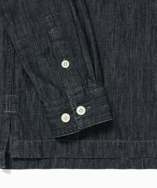 LACOSTE / ラコステ シャツ・ブラウス | コットンリネンデニムシャツジャケット | 詳細8