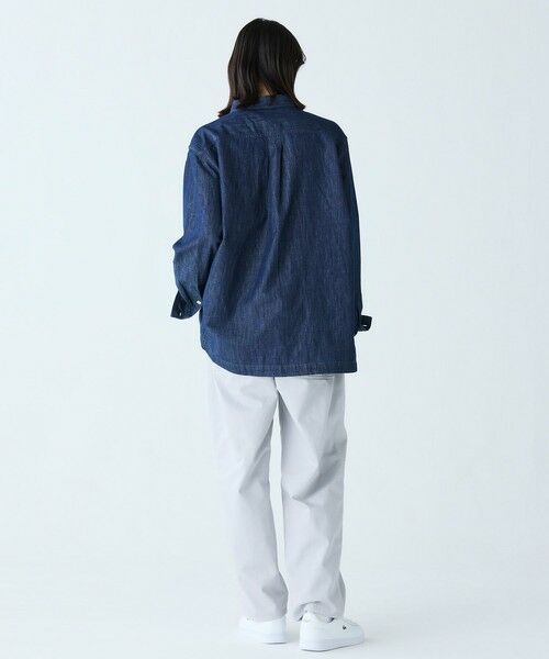LACOSTE / ラコステ シャツ・ブラウス | コットンリネンデニムシャツジャケット | 詳細19