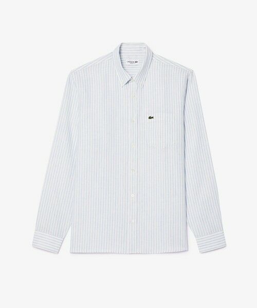 LACOSTE / ラコステ シャツ・ブラウス | リネンストライプシャツ | 詳細3
