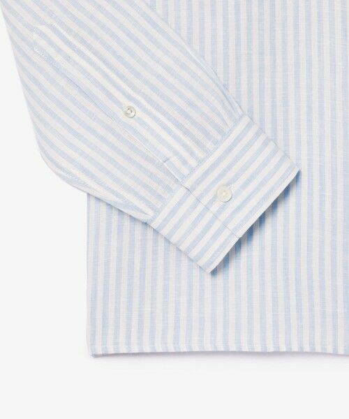 LACOSTE / ラコステ シャツ・ブラウス | リネンストライプシャツ | 詳細5