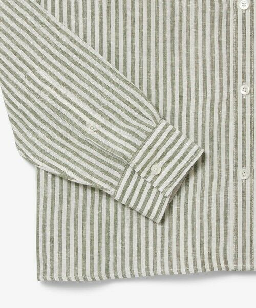 LACOSTE / ラコステ シャツ・ブラウス | リネンストライプシャツ | 詳細11