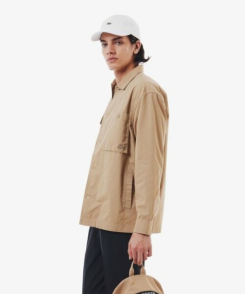 LACOSTE / ラコステ シャツ・ブラウス | コットンツイルワークシャツジャケット | 詳細2