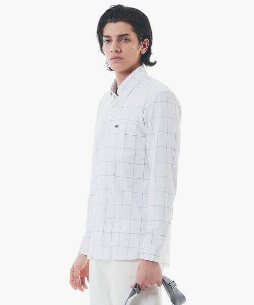 LACOSTE / ラコステ シャツ・ブラウス | 2WAYストレッチ ウインドウペンチェックボタンダウンシャツ | 詳細5