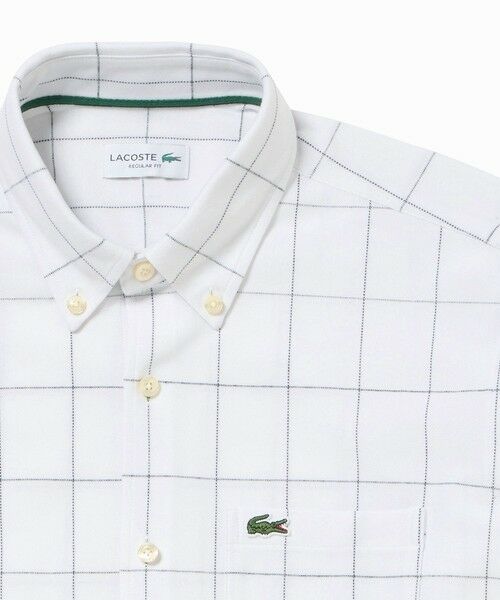 LACOSTE / ラコステ シャツ・ブラウス | 2WAYストレッチ ウインドウペンチェックボタンダウンシャツ | 詳細8