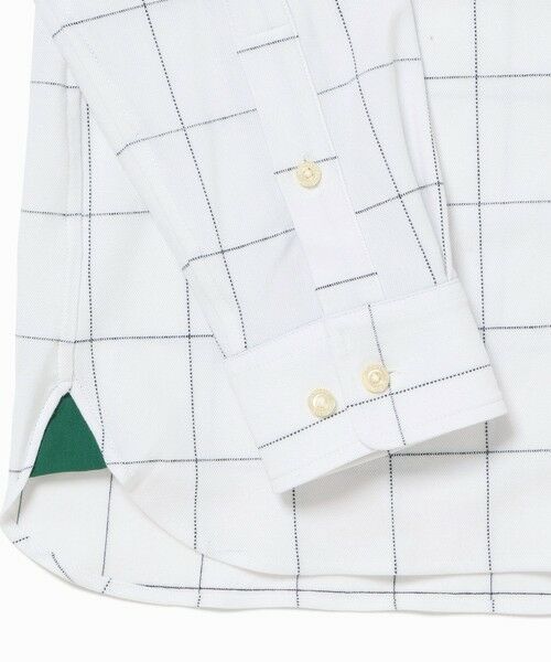 LACOSTE / ラコステ シャツ・ブラウス | 2WAYストレッチ ウインドウペンチェックボタンダウンシャツ | 詳細10