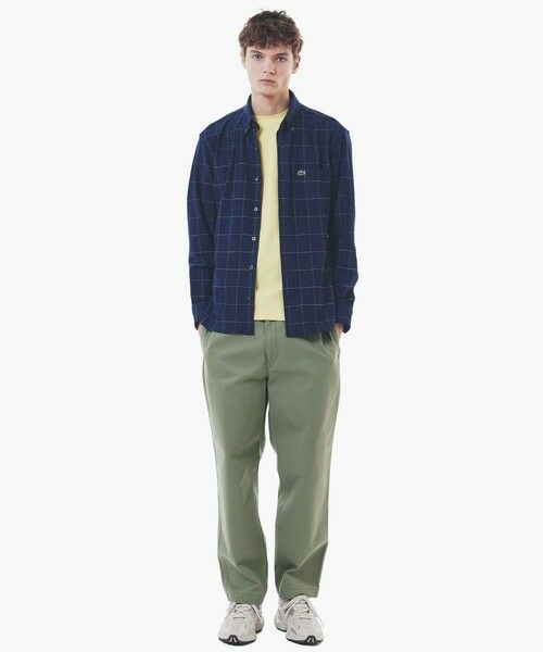 LACOSTE / ラコステ シャツ・ブラウス | 2WAYストレッチ ウインドウペンチェックボタンダウンシャツ | 詳細15
