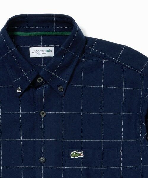 LACOSTE / ラコステ シャツ・ブラウス | 2WAYストレッチ ウインドウペンチェックボタンダウンシャツ | 詳細17