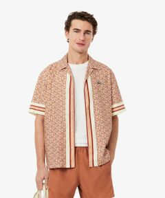 LACOSTE / ラコステ シャツ・ブラウス | モノグラムオープンカラーシャツ