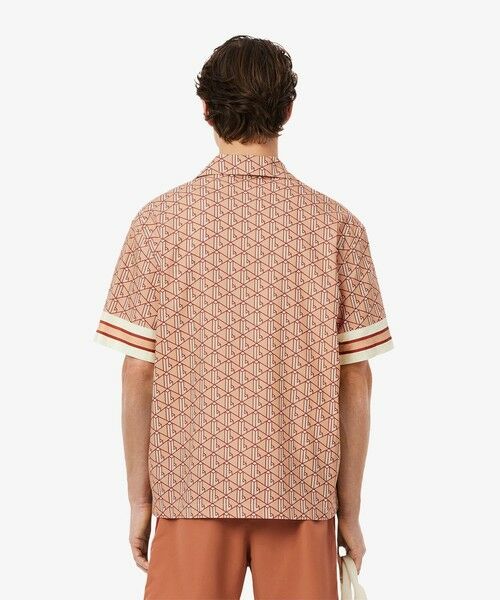 LACOSTE / ラコステ シャツ・ブラウス | モノグラムオープンカラーシャツ | 詳細2