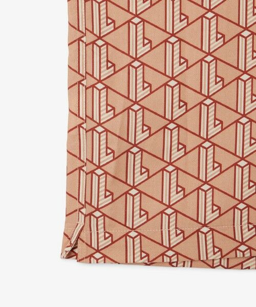 LACOSTE / ラコステ シャツ・ブラウス | モノグラムオープンカラーシャツ | 詳細5