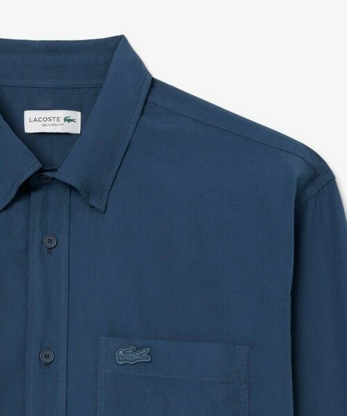 LACOSTE / ラコステ シャツ・ブラウス | ウォッシュドオーガニックコットンシャツ | 詳細4