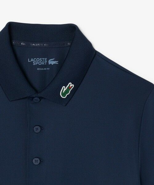 カラーワニロゴパッチゴルフポロシャツ （ポロシャツ）｜LACOSTE