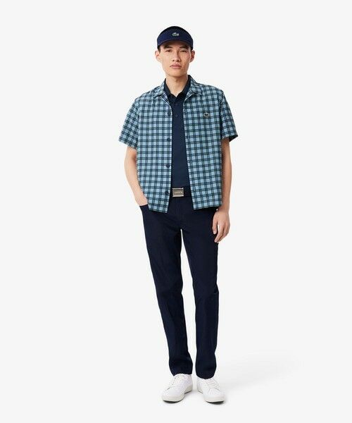 カラーワニロゴパッチゴルフポロシャツ （ポロシャツ）｜LACOSTE
