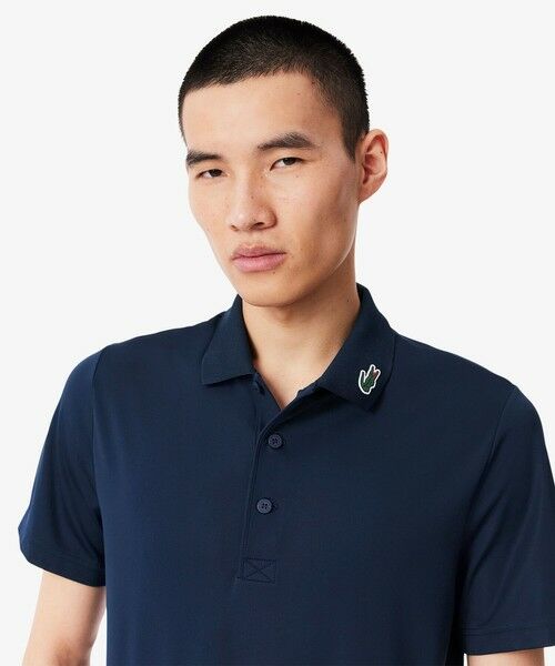 カラーワニロゴパッチゴルフポロシャツ （ポロシャツ）｜LACOSTE