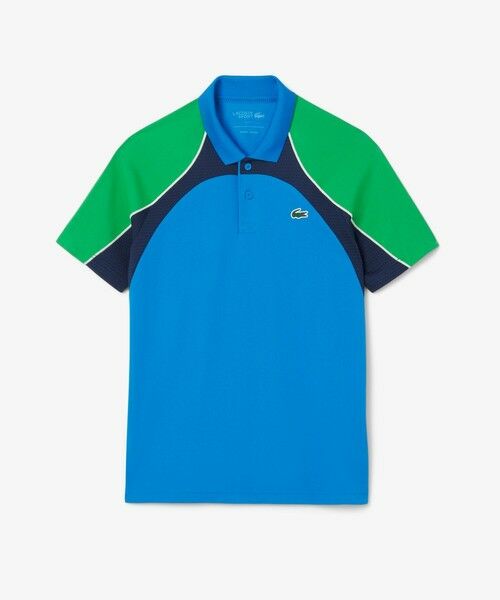 セール】 配色パネルテニスポロシャツ （ポロシャツ）｜LACOSTE