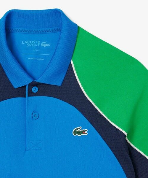 LACOSTE / ラコステ ポロシャツ | 配色パネルテニスポロシャツ | 詳細3