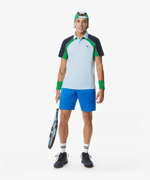 セール】 配色パネルテニスポロシャツ （ポロシャツ）｜LACOSTE