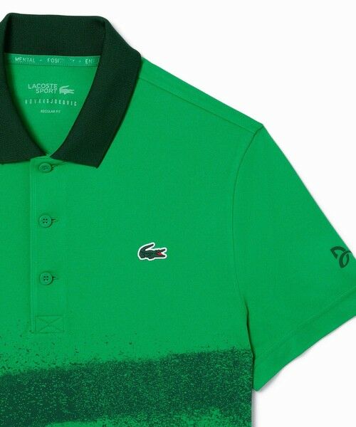 LACOSTE / ラコステ ポロシャツ | UPF50 UVカット『ジョコビッチ』コートライン ウルトラドライポロシャツ | 詳細11
