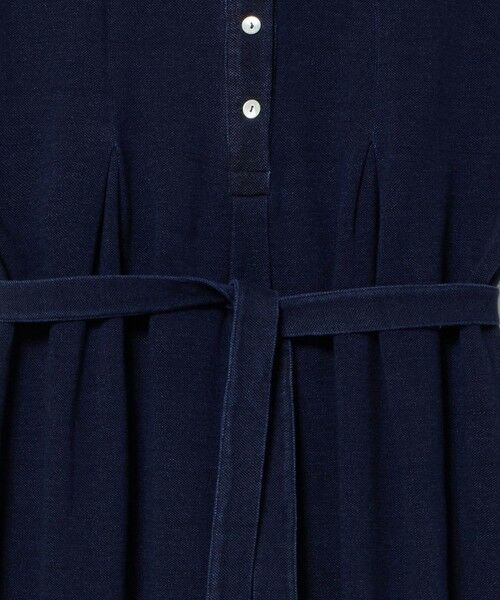 LACOSTE / ラコステ ミニ丈・ひざ丈ワンピース | インディゴノースリーブポロドレス / マキシ丈 | 詳細8