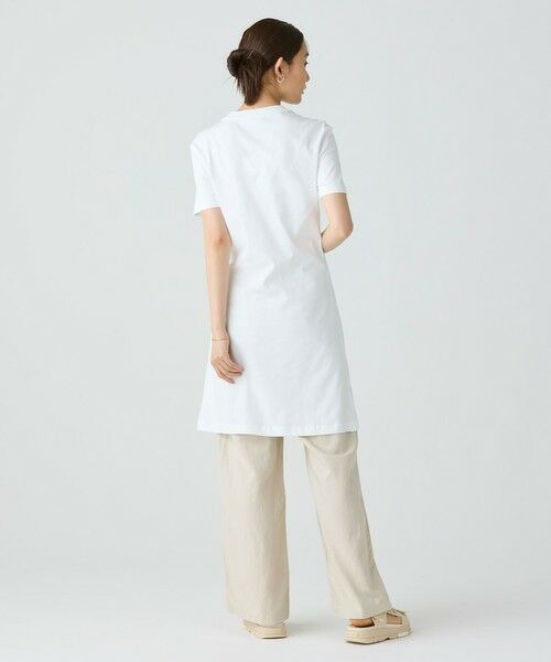 LACOSTE / ラコステ ロング・マキシ丈ワンピース | ワニロゴプリーツTシャツドレス /ワンピース | 詳細3