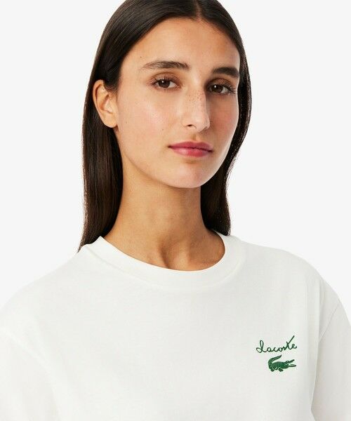 LACOSTE / ラコステ ロング・マキシ丈ワンピース | オーバーサイズTシャツドレス / ワンピース | 詳細9