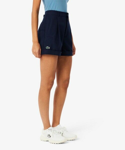LACOSTE/ラコステ 速乾 ウィメンズ ハイストレッチ ウルトラドライゴルフショーツ ネイビー 34(S) LACOSTE/ラコステ 速乾 ウィメンズ ハイストレッチ ウルトラドライゴルフショーツ ネイビー 34(S)