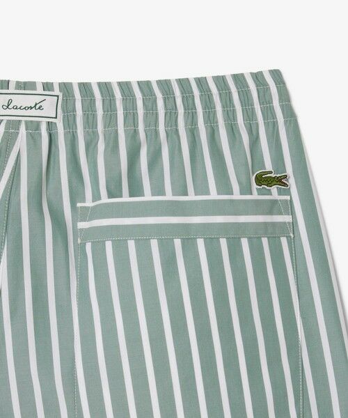 LACOSTE / ラコステ ショート・ハーフ・半端丈パンツ | リヨセルブレンドストライプショーツ | 詳細5