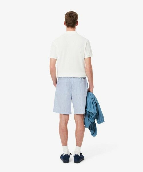 LACOSTE / ラコステ ショート・ハーフ・半端丈パンツ | リヨセルブレンドストライプショーツ | 詳細10