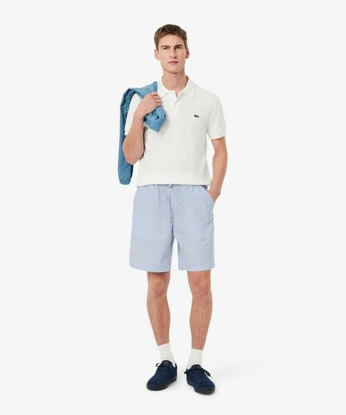 LACOSTE / ラコステ ショート・ハーフ・半端丈パンツ | リヨセルブレンドストライプショーツ | 詳細9