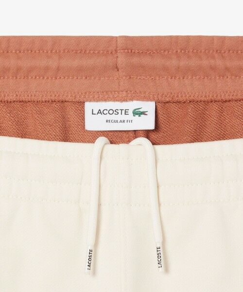 LACOSTE / ラコステ ショート・ハーフ・半端丈パンツ | サイド&バックヨーク切り替えスウェットショーツ | 詳細6