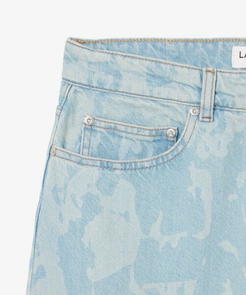 LACOSTE / ラコステ デニムパンツ | オールオーバーレザープリントデニムパンツ | 詳細4