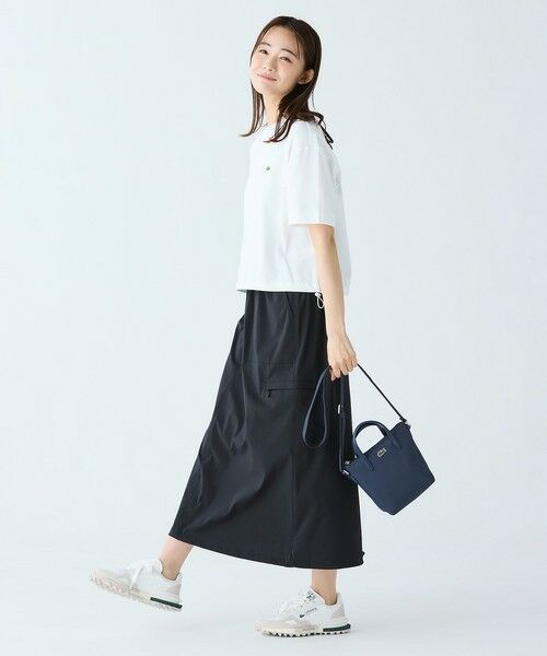LACOSTE / ラコステ ロング・マキシ丈スカート | ドローストリング入りスカート | 詳細2