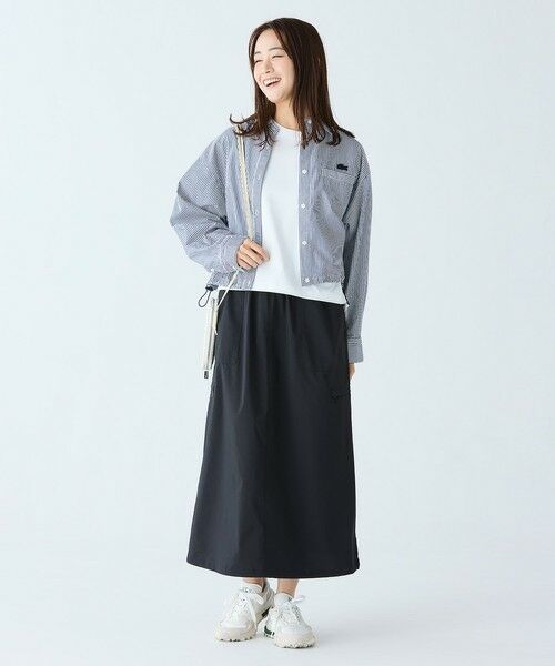 LACOSTE / ラコステ ロング・マキシ丈スカート | ドローストリング入りスカート | 詳細5