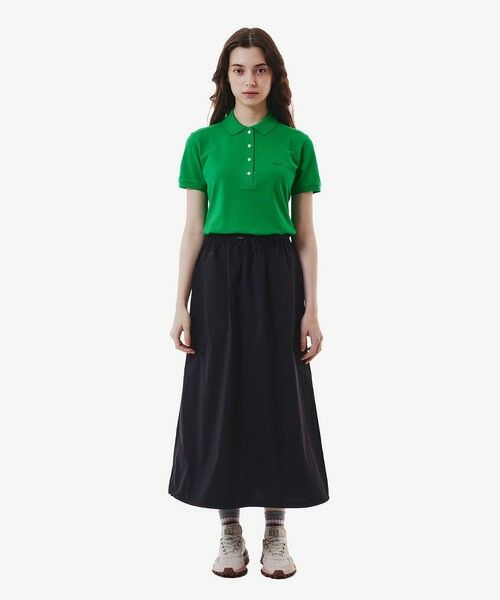 KENZO 黒 スカート ドローストリング付き セール】 ドローストリング入りスカート （ロング・マキシ丈