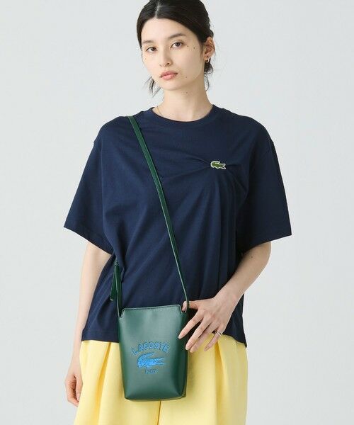 LACOSTE ショルダーバッグ モノグラム スモールメッセンジャー