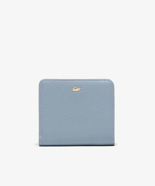 LACOSTE/ラコステ 2つ折りスクエアウォレット ライトブルー FREE LACOSTE/ラコステ 2つ折りスクエアウォレット ライトブルー FREE