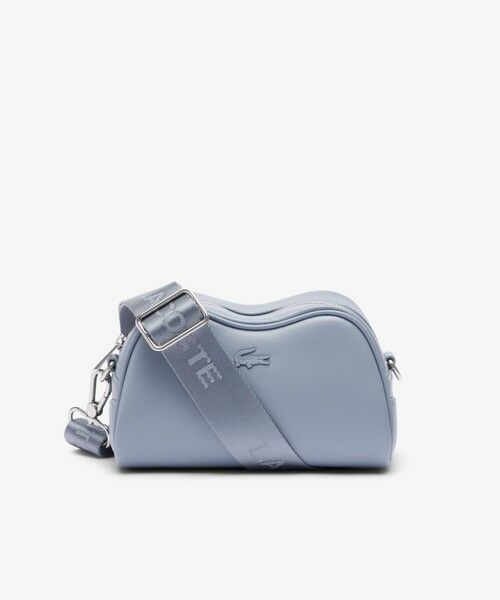LACOSTE/ラコステ ローラ ラウンドミニショルダーバッグ グレー FREE LACOSTE/ラコステ ローラ ラウンドミニショルダーバッグ グレー FREE