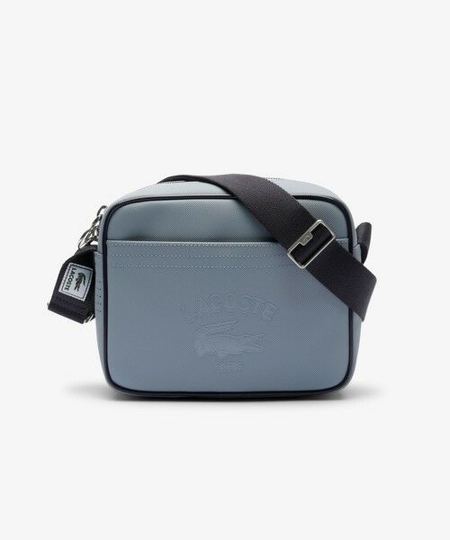 LACOSTE/ラコステ クラブ1930 ミニショルダーバッグ グレー FREE LACOSTE/ラコステ クラブ1930 ミニショルダーバッグ グレー FREE