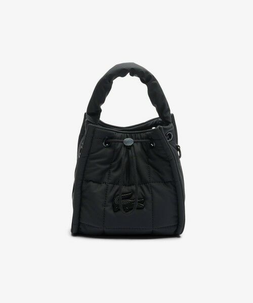 LACOSTE / ラコステ ショルダーバッグ | ナイリア キルティングバケットショルダーバッグ 巾着バッグ | 詳細1