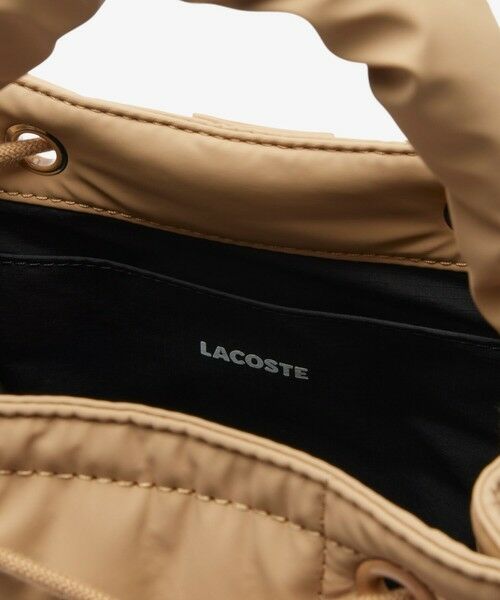 LACOSTE / ラコステ ショルダーバッグ | ナイリア キルティングバケットショルダーバッグ 巾着バッグ | 詳細7